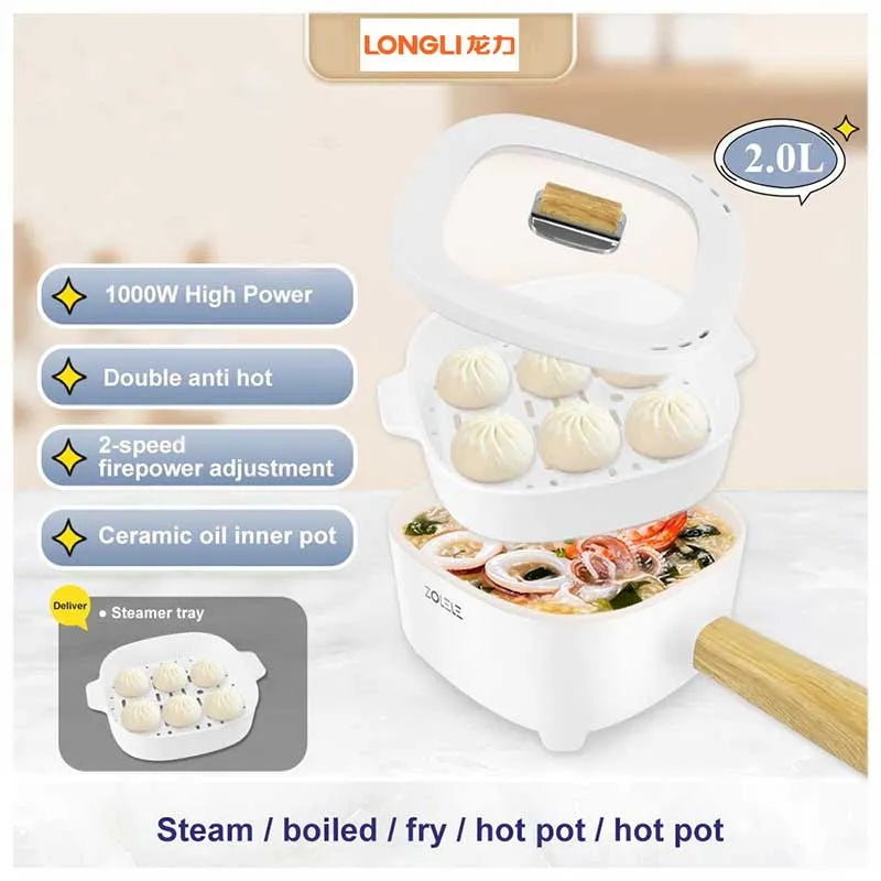 LONGLI multipurpose Cooking Pot 2.0L - LL-9092B