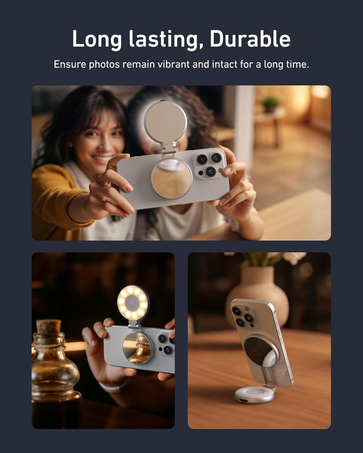 Telesin C03 Magnetic Selfie Ring Light