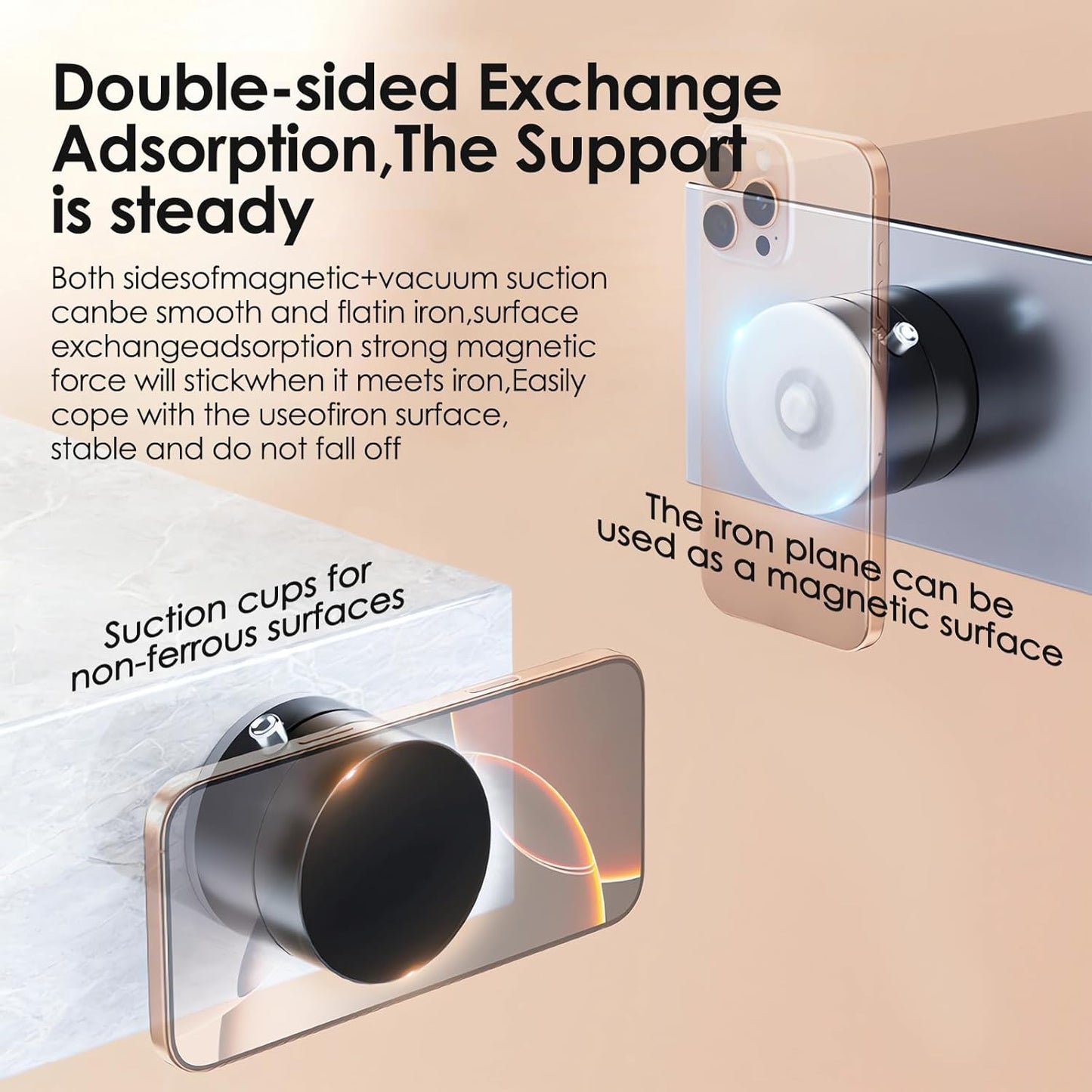 Vacuum Magnetic Phone Stand - A2