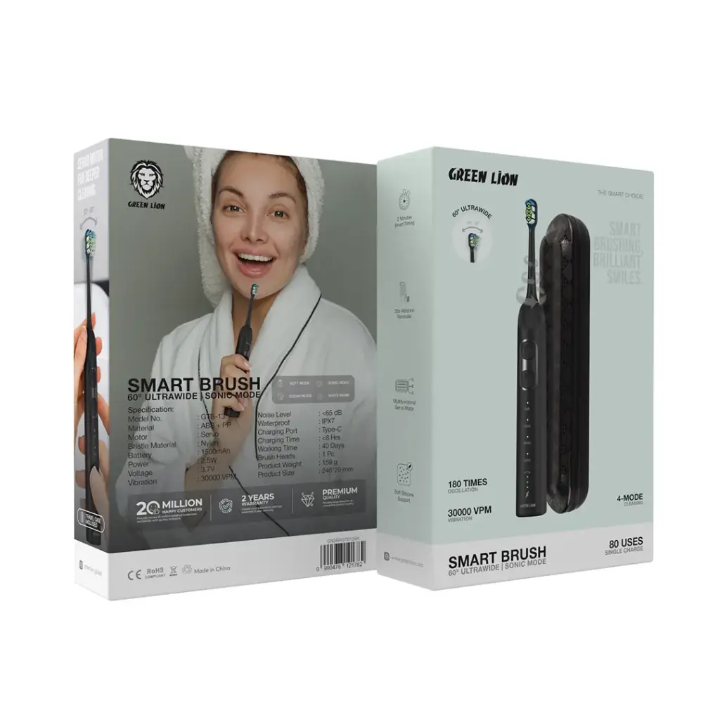 Green Lion Smart Brush 60° Ultrawide | Sonic Mode