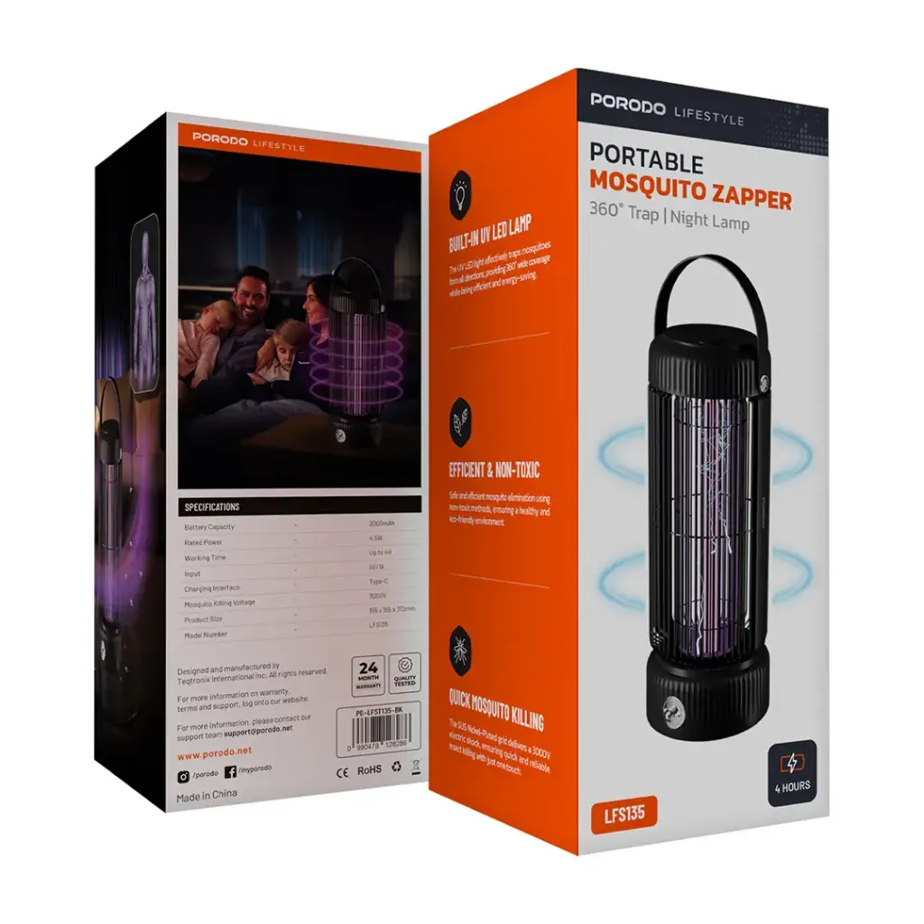 Porodo Portable Mosquito Zapper - LFS135