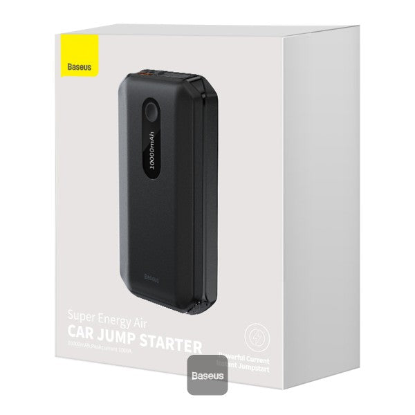 Baseus Super Energy Car Jump Starter (10000mAh, Peak Current 1000A)