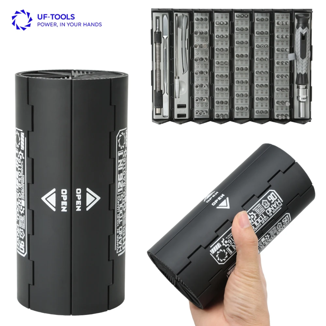 126 Pieces Cylindrical Screwdriver Set - 840116
