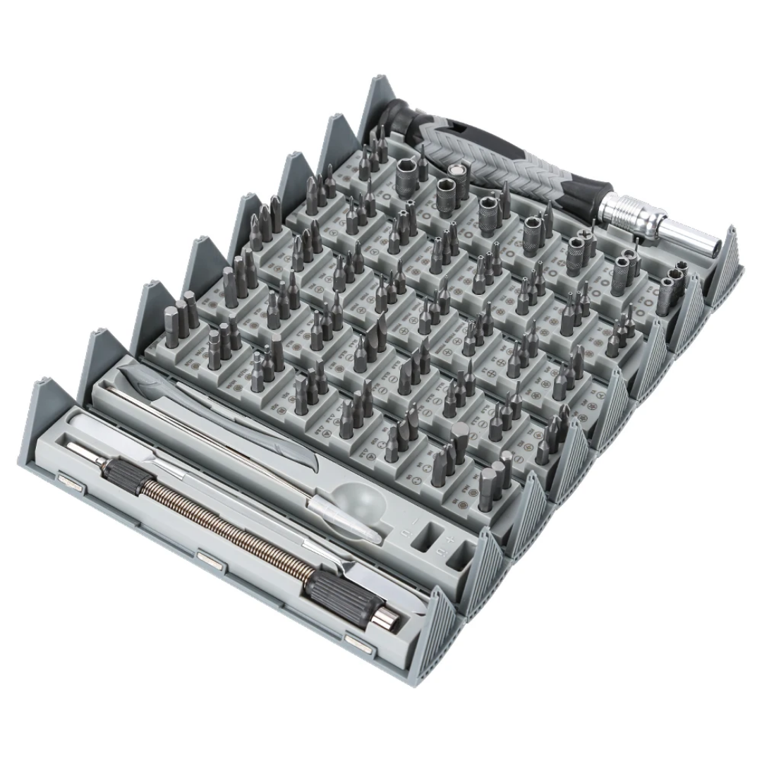 126 Pieces Cylindrical Screwdriver Set - 840116