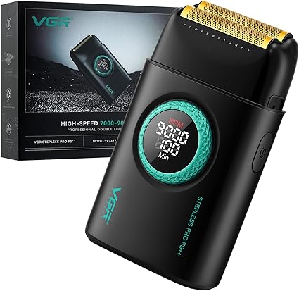VGR Professional Double Foil Shaver V-377