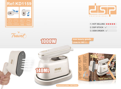 Dsp Travel Steam Iron 1000W - KD1159
