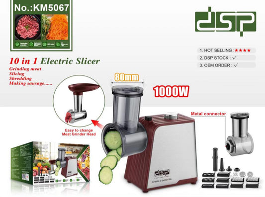 Dsp 10 in 1 Electric Slicer - KM5067