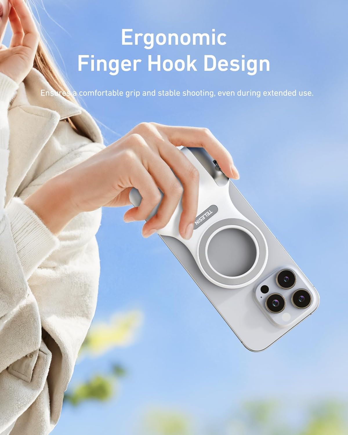 Telesin Fun Shot Magnetic Grip P1-MP-10