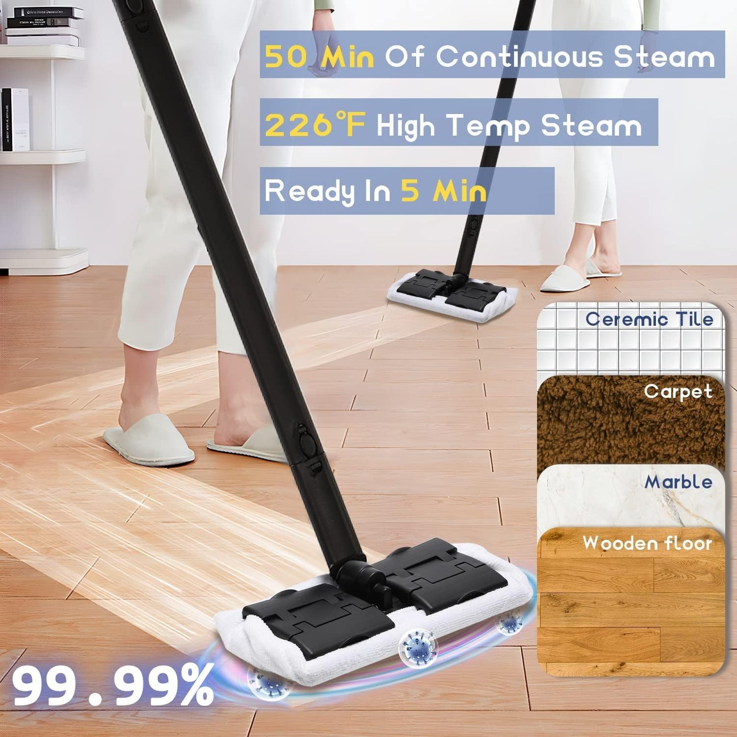 Robayse Steam Cleaner 2000W