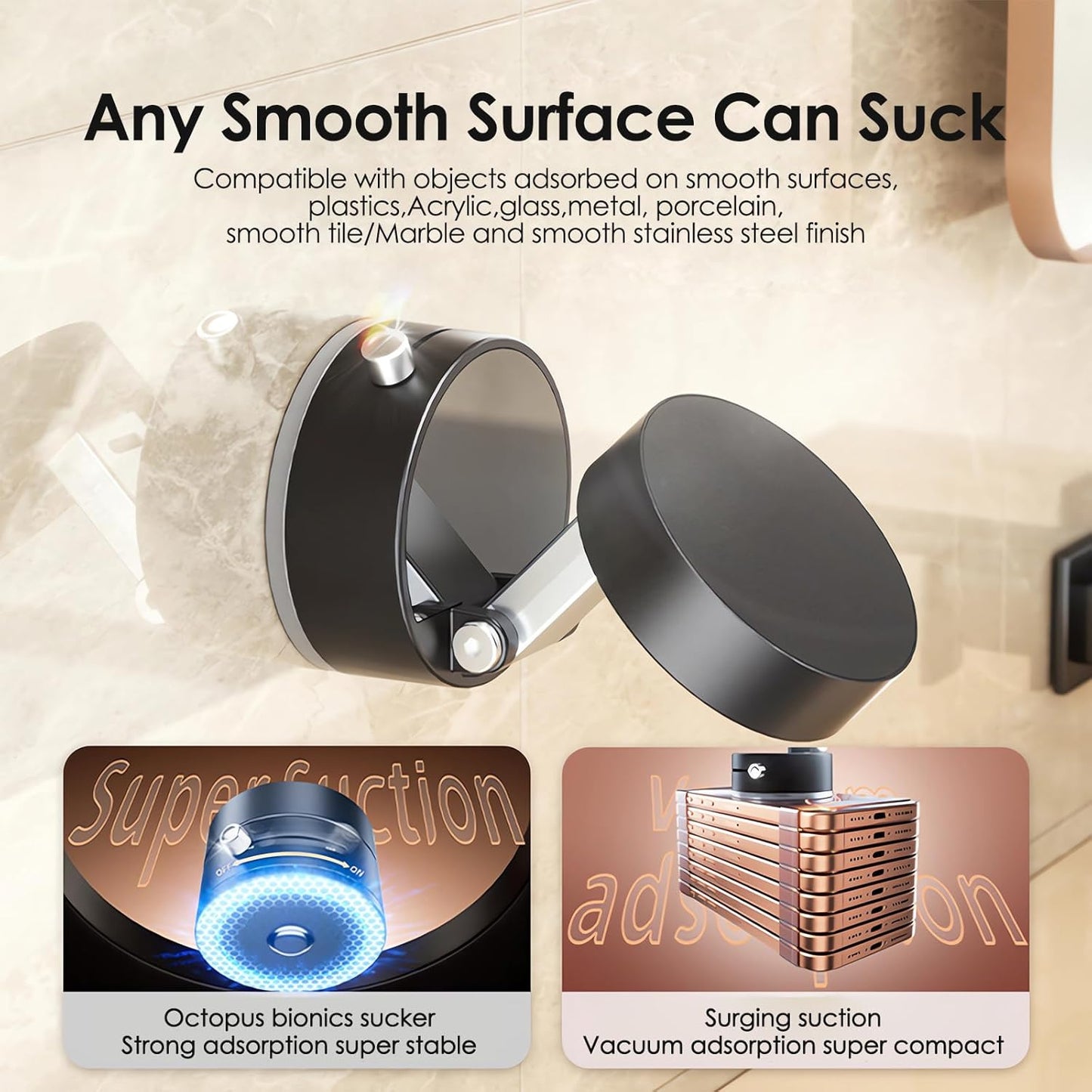 Vacuum Magnetic Phone Stand - A2