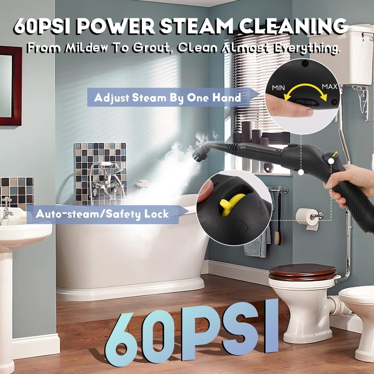 Robayse Steam Cleaner 2000W