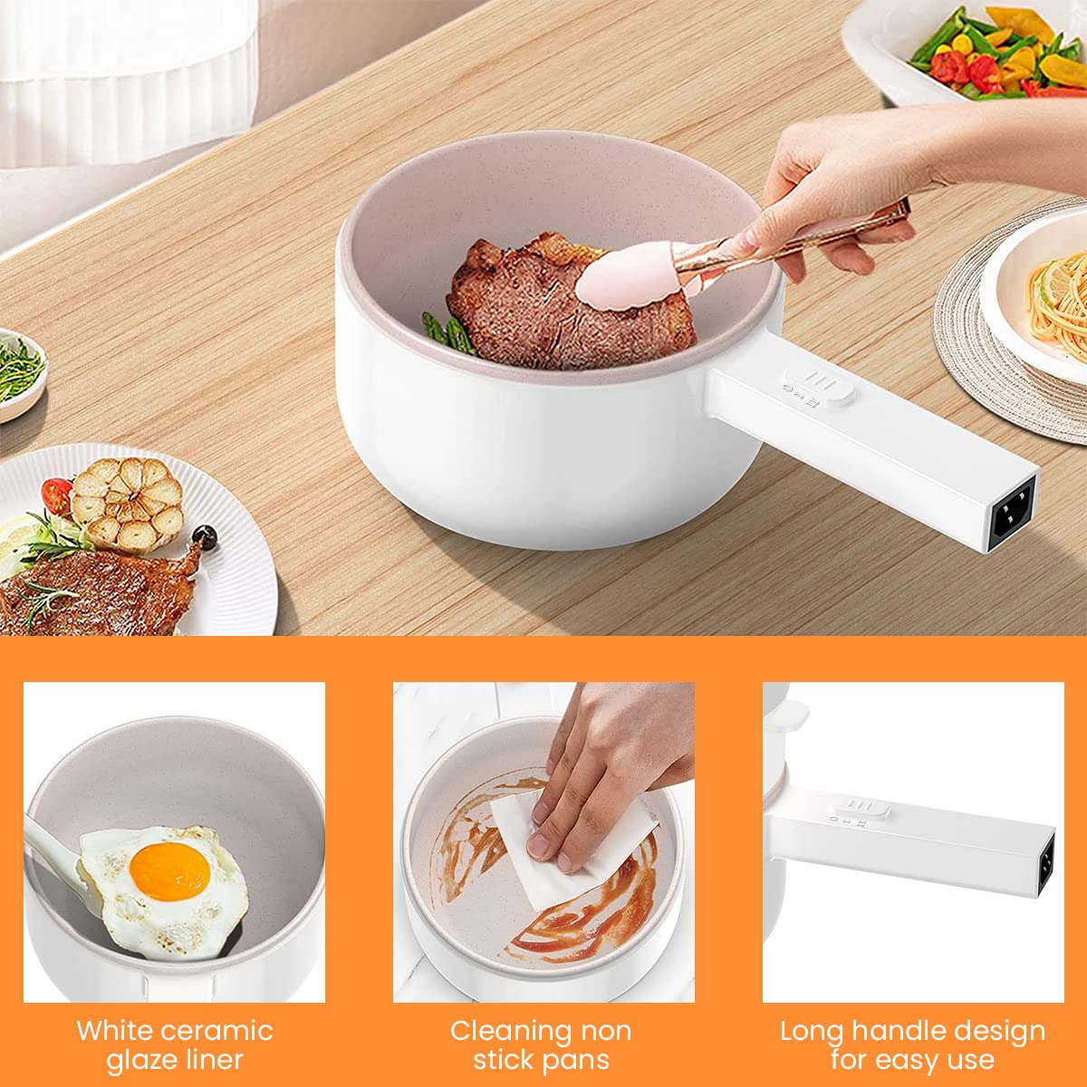 Yuedisi Electric Cooking Pot 1.5L 700W