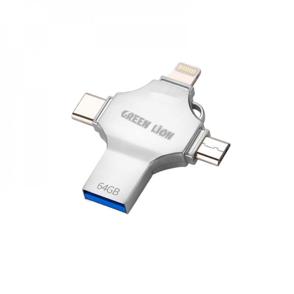 Green Lion 4in1 USB Flash Drive