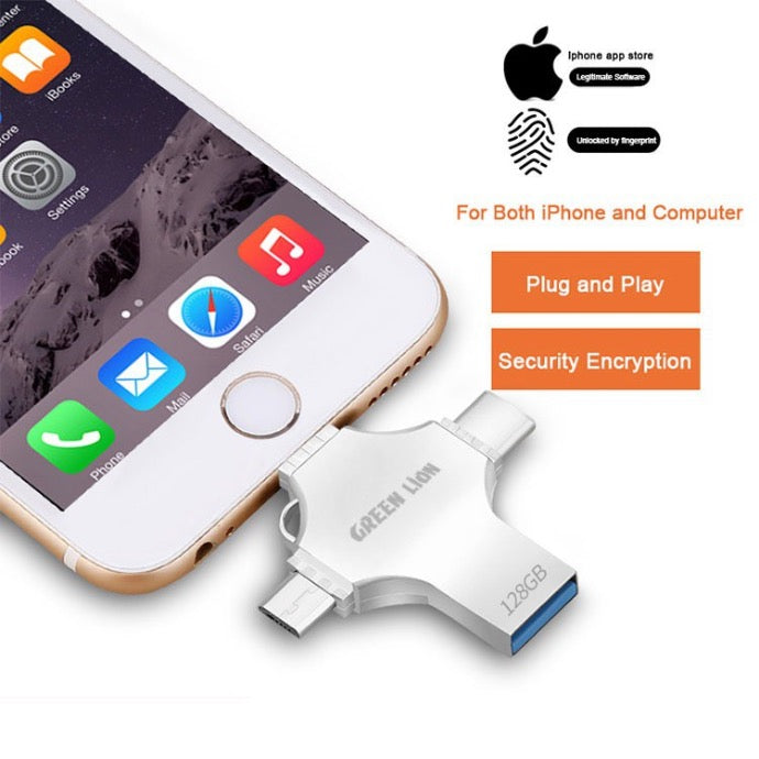 Green Lion 4in1 USB Flash Drive