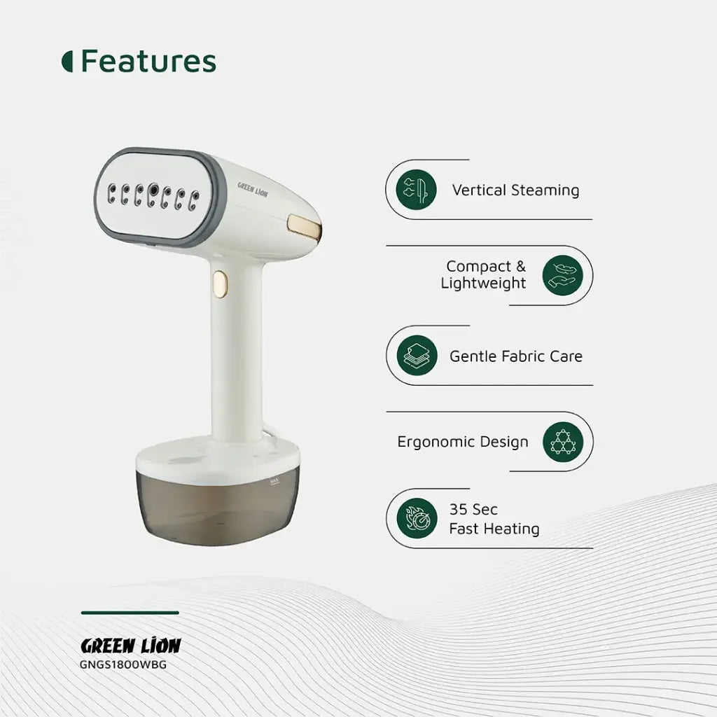 Green Lion Garment Steamer 1800W