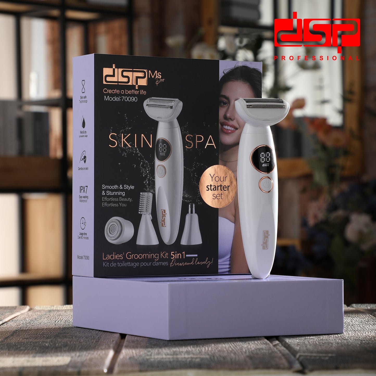 Dsp 5in1 Ladies Grooming Kit - 70090
