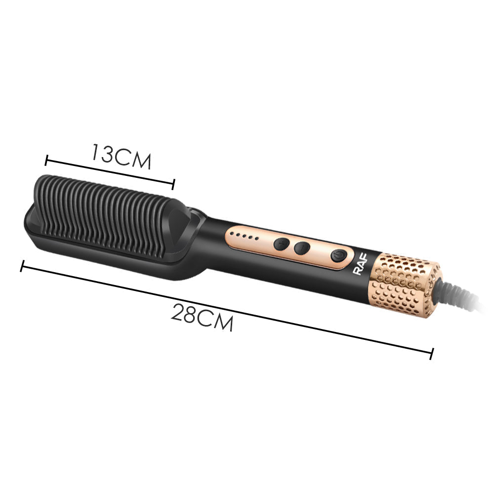 RAF Hair Straightener Brush 950°F R.412