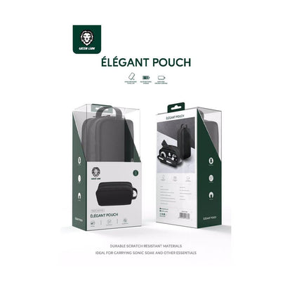 Green Lion Elegant Pouch