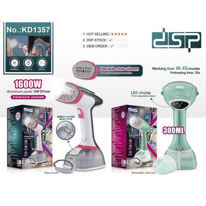 Dsp Handheld Garment Steamer 1600W - KD1357