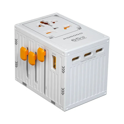 Porodo 5-Port Travel Block Universal Charger 65W - FWC038