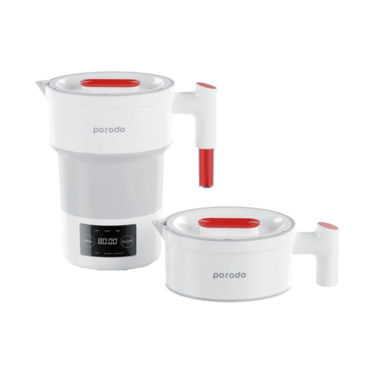 Porodo Portable Folding Electric Kettle 850W/600mL