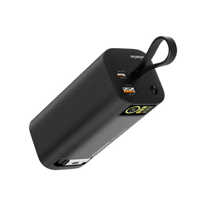 Porodo 20000mAh/130W Powe Bank (1M Retractable Type-C) - PB066