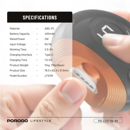 Porodo ALL-IN-ONE Nail Trimmer Set - LFS119