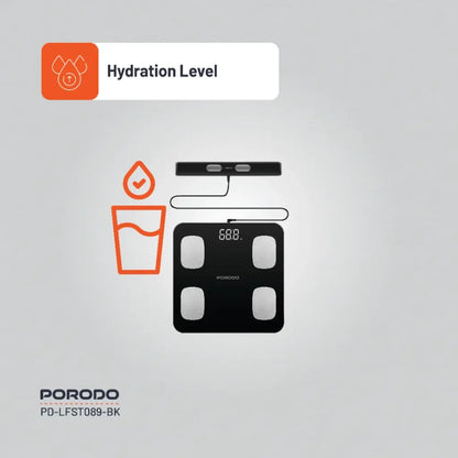 Porodo Precise Analysis Smart Scale - LFS089