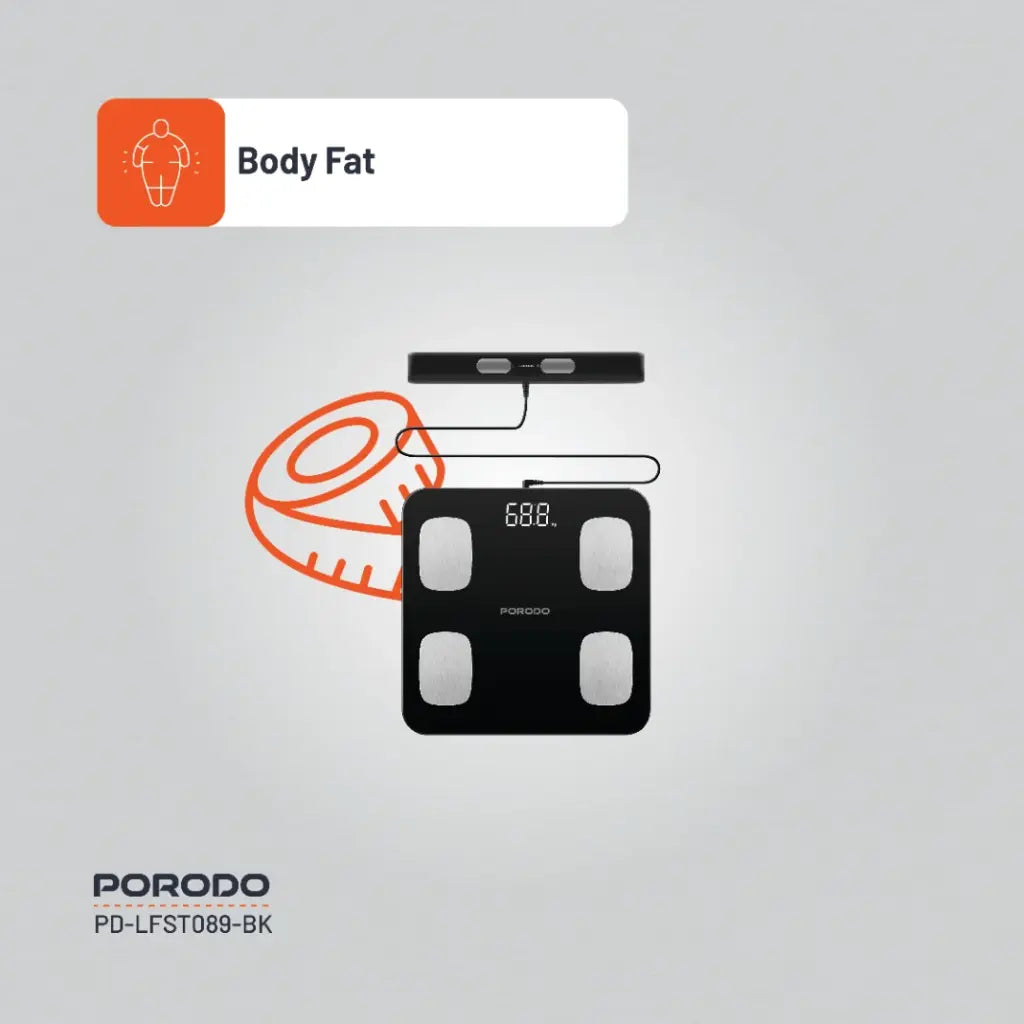 Porodo Precise Analysis Smart Scale - LFS089