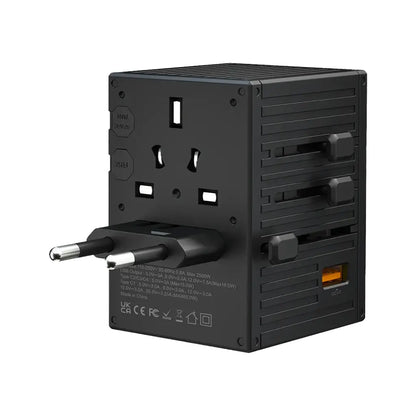 Porodo 5-Port Travel Block Universal Charger 65W - FWC038
