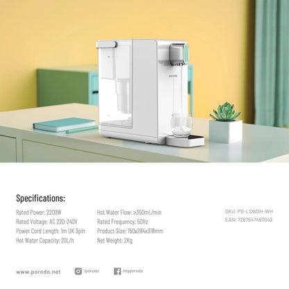 Porodo Instant Hot Water Dispenser