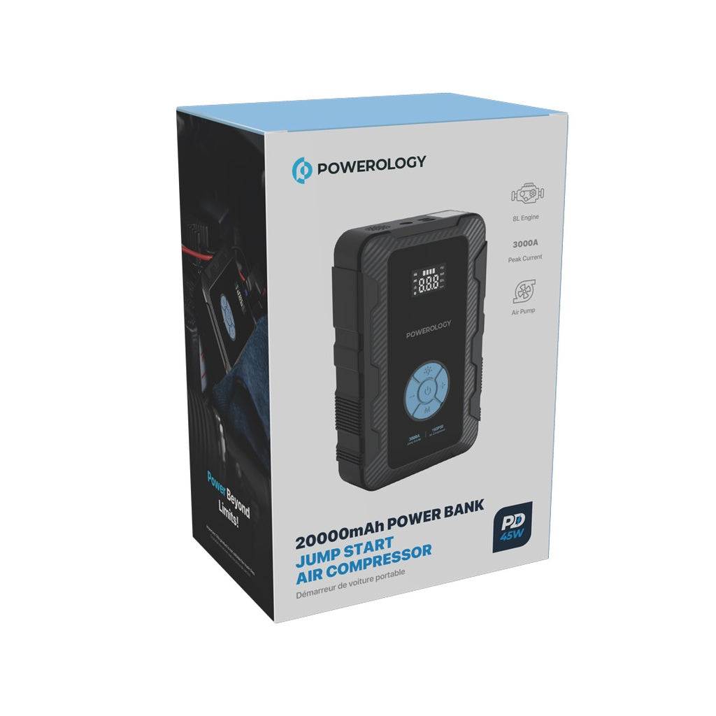 Powerology Jumpstart With Air Pump