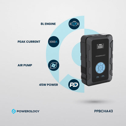 Powerology Jumpstart With Air Pump