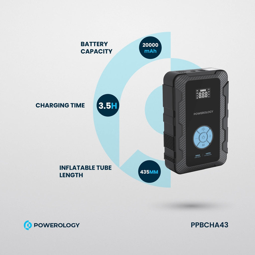 Powerology Jumpstart With Air Pump