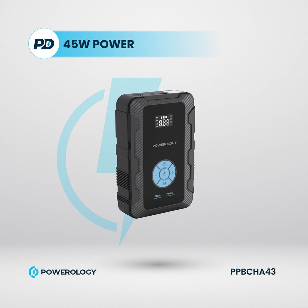 Powerology Jumpstart With Air Pump