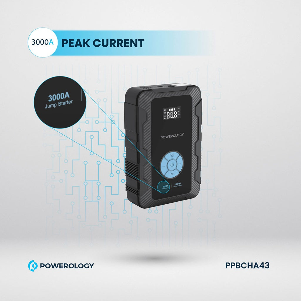 Powerology Jumpstart With Air Pump