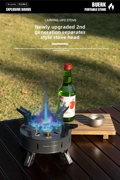 Buerk Five-Burners Stove AEM-005B