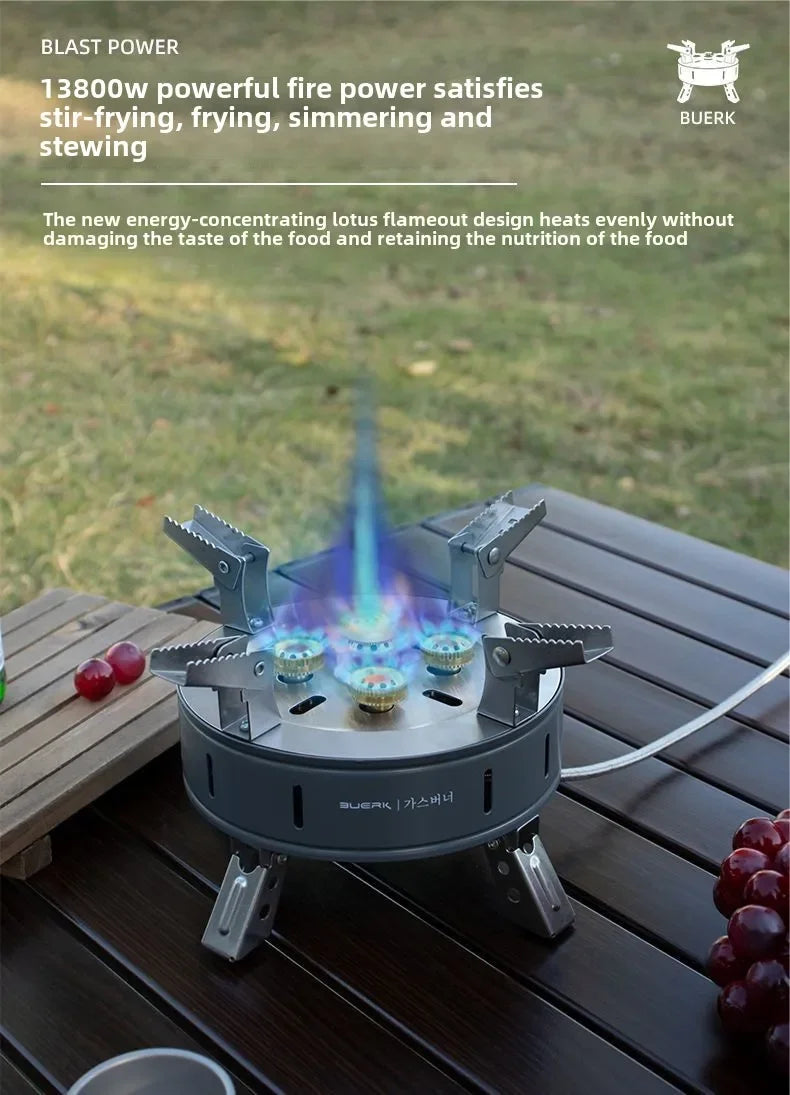 Buerk Five-Burners Stove AEM-005B