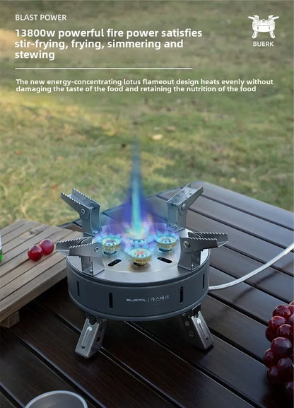 Buerk Five-Burners Stove AEM-005B