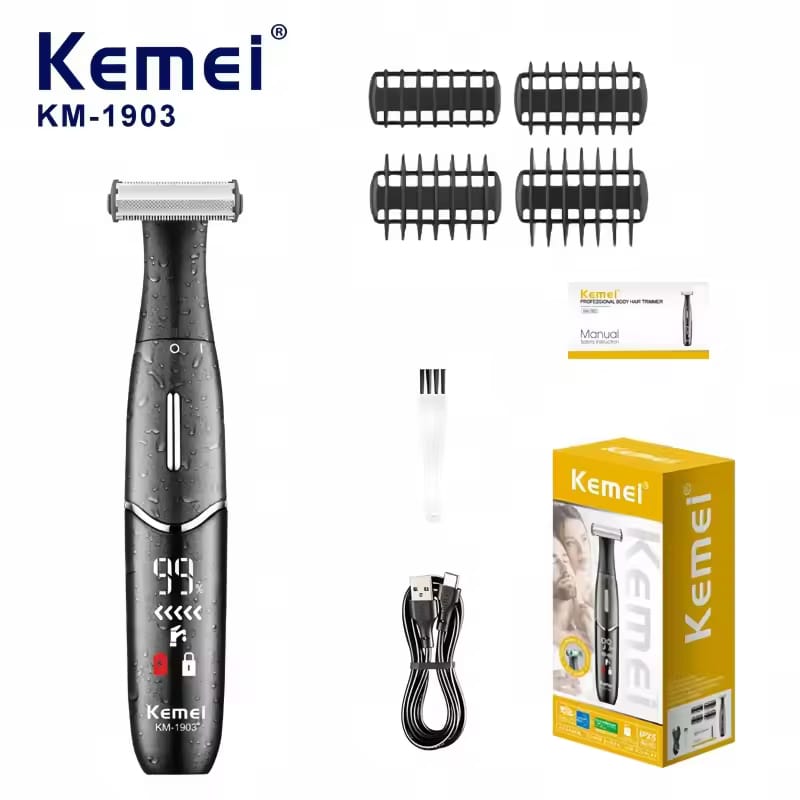 Kemei Professional Body Hair Trimmer KM-1903