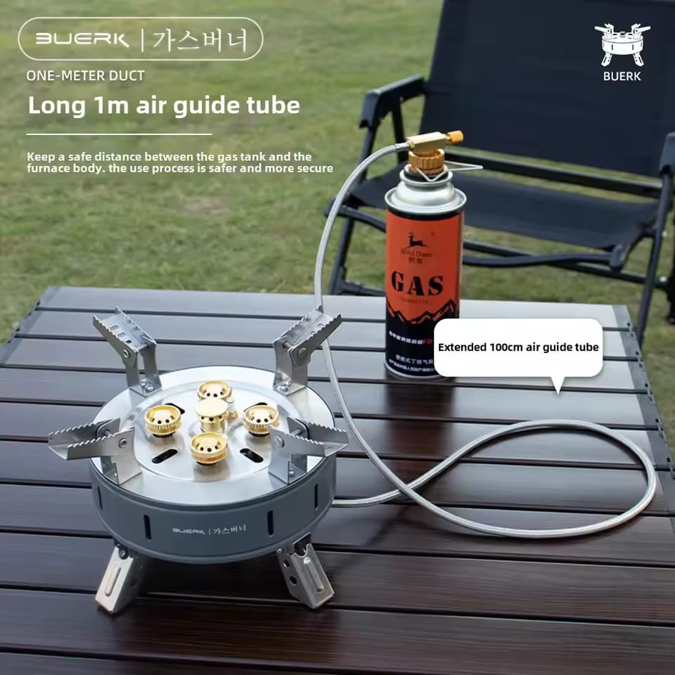 Buerk Five-Burners Stove AEM-005B