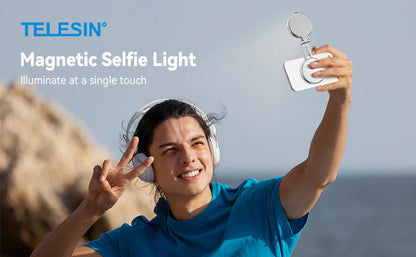 Telesin C03 Magnetic Selfie Ring Light