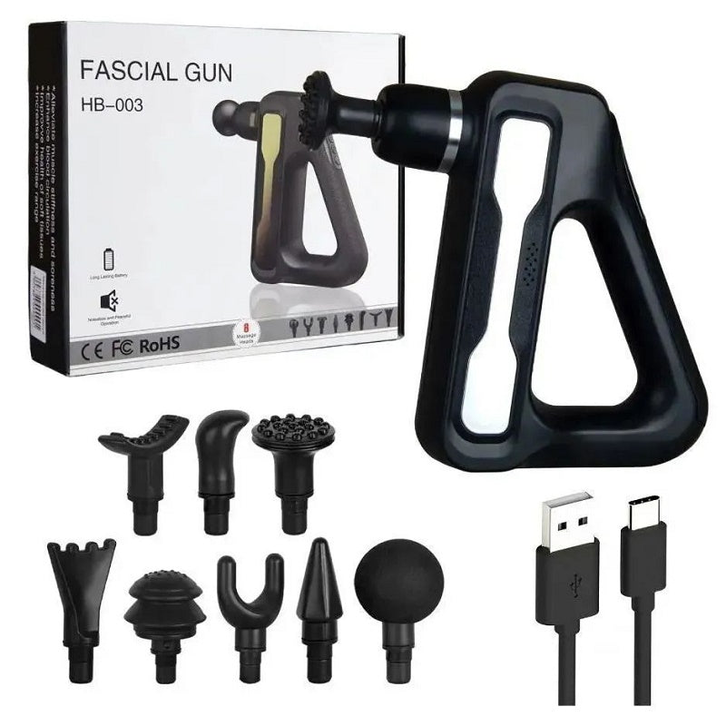 Fascial Gun with 8 Heads HB-003